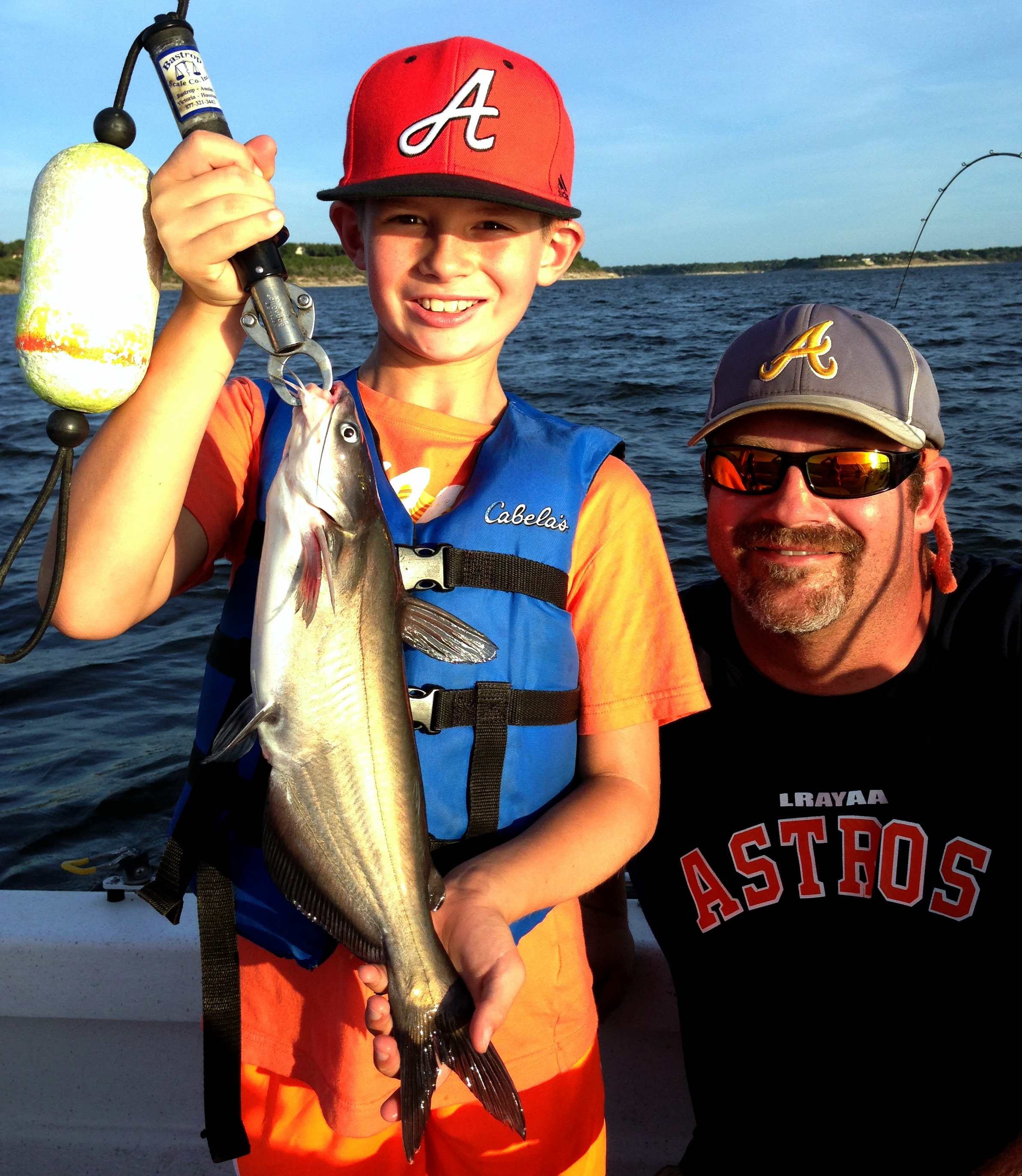 Father-Son Trip with Eron & Grayson Hedgecoth; 73 Fish @ Lake
