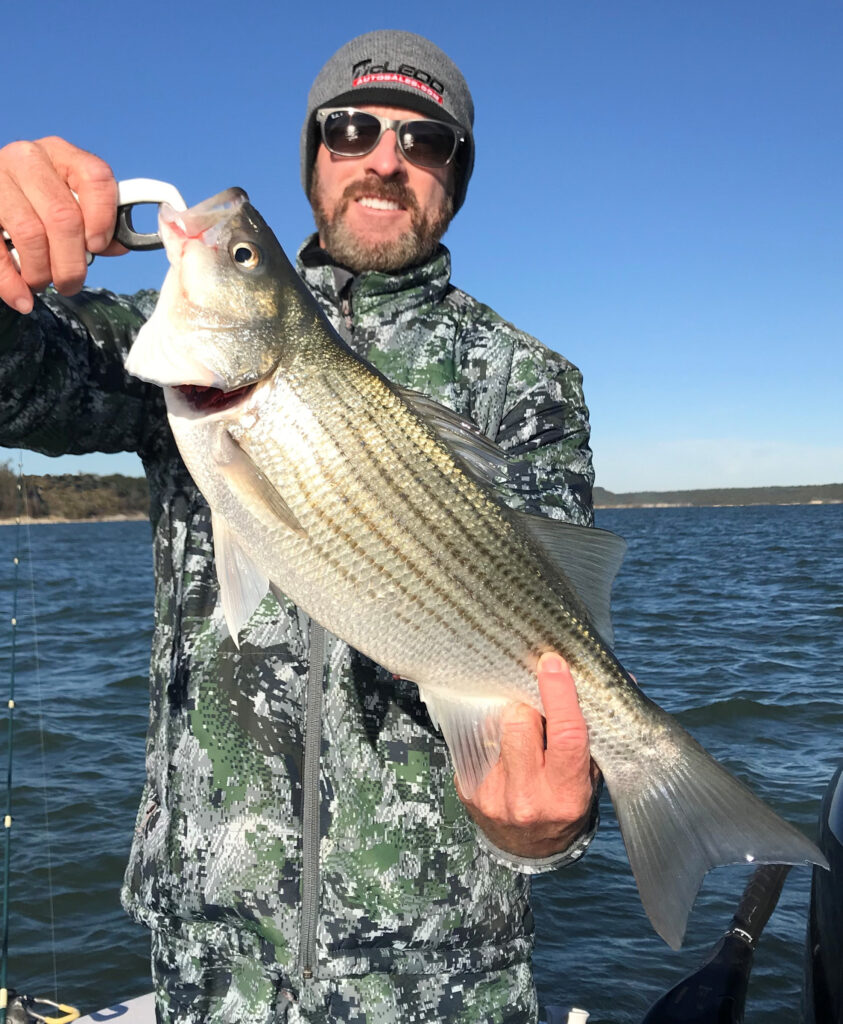 Spinner Bait Bass on Lake Conroe - Bass Fishing TX